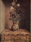 Hans Memling Vase mit Blumen Spain oil painting artist